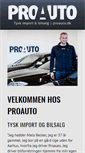 Mobile Screenshot of proauto.dk