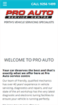 Mobile Screenshot of proauto.com.au