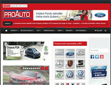 Tablet Screenshot of proauto.ba